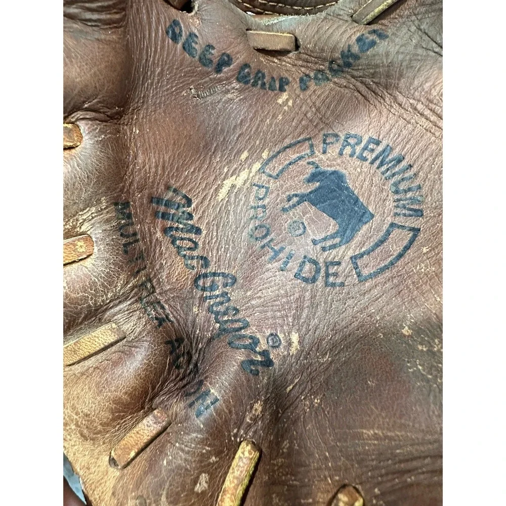 Vintage 1970s MacGregor OF4 Baseball Glove 12.5